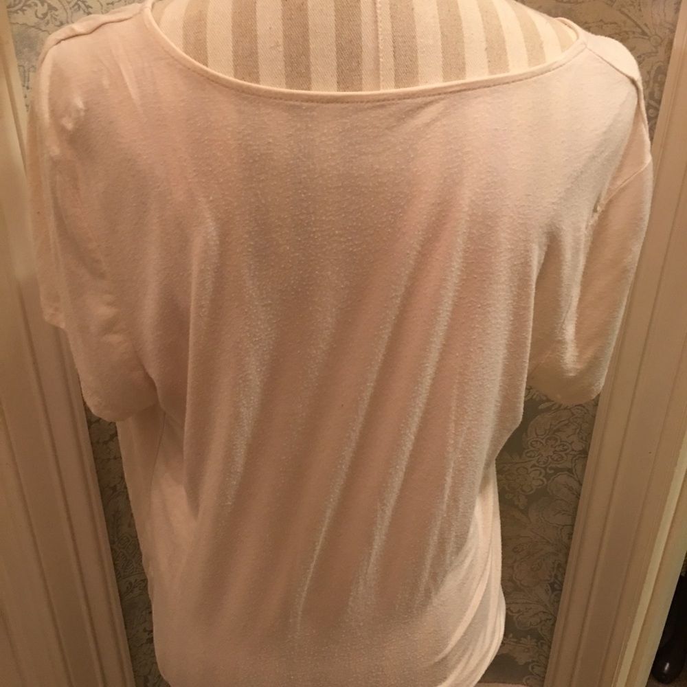 Talbots Knit Drape Front Top! - Picture 2 of 4